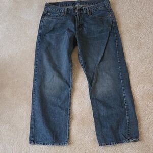 Levi's 550 34x27 16H Dark Blue Jeans